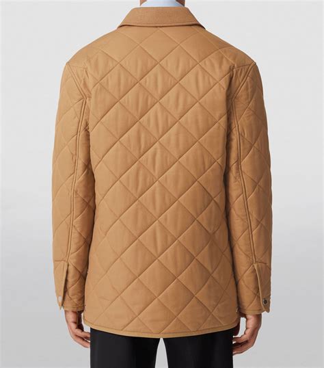 burberry harrington|Burberry diamond quilted field jacket.